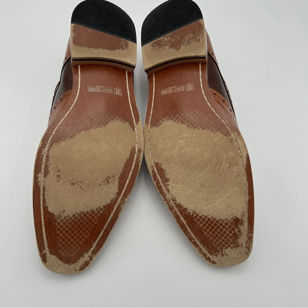 STACY ADAMS Men's Tinsley Wingtip Oxford Size 12